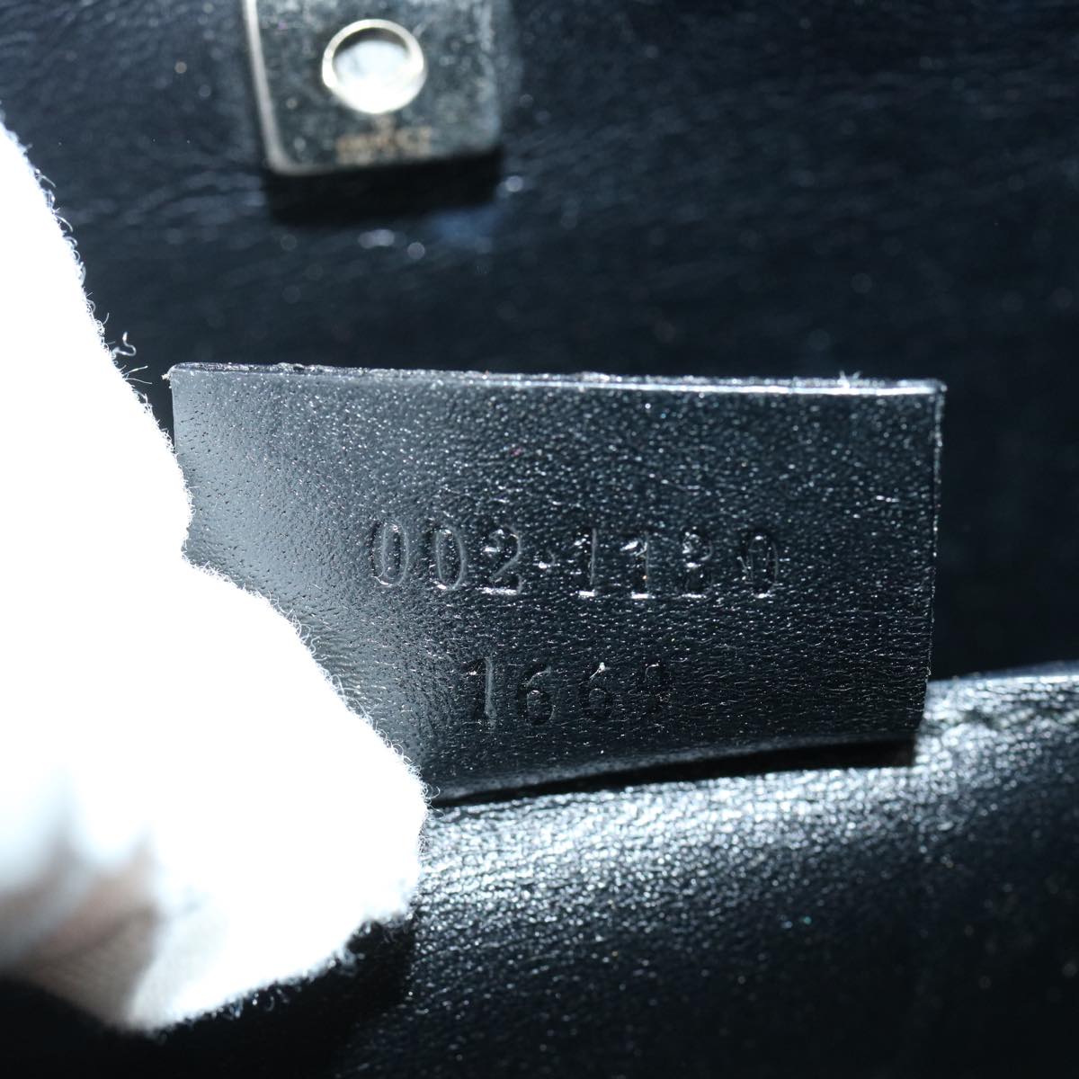 GUCCI Shoulder Bag Nylon Black 002 1130 1669 ep4018