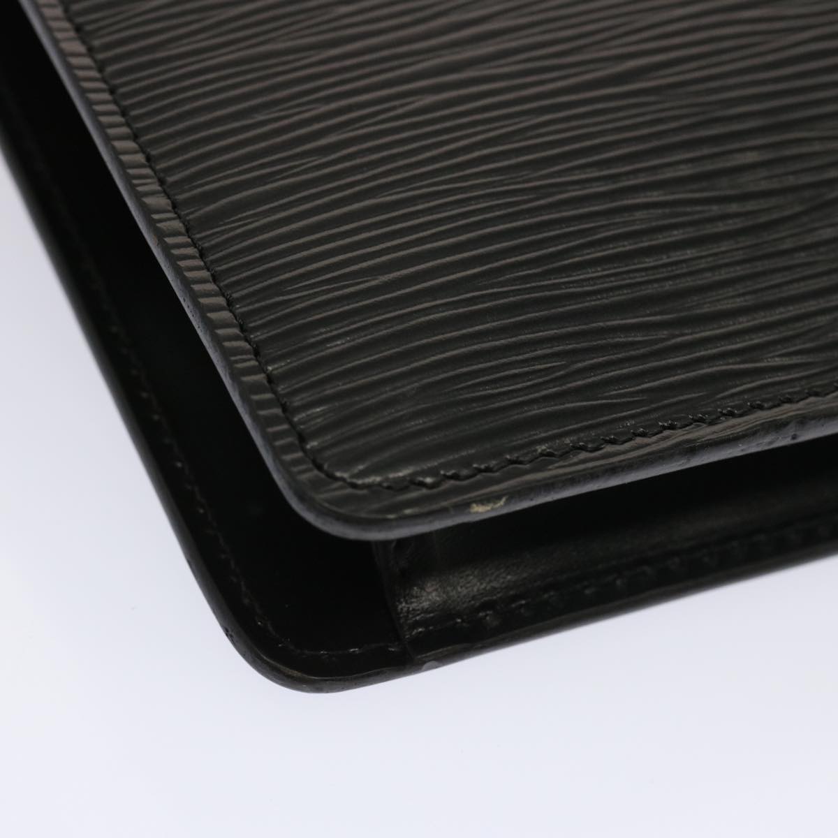 LOUIS VUITTON Epi Montaigne 23 Clutch Bag Black M52662 LV ep4029