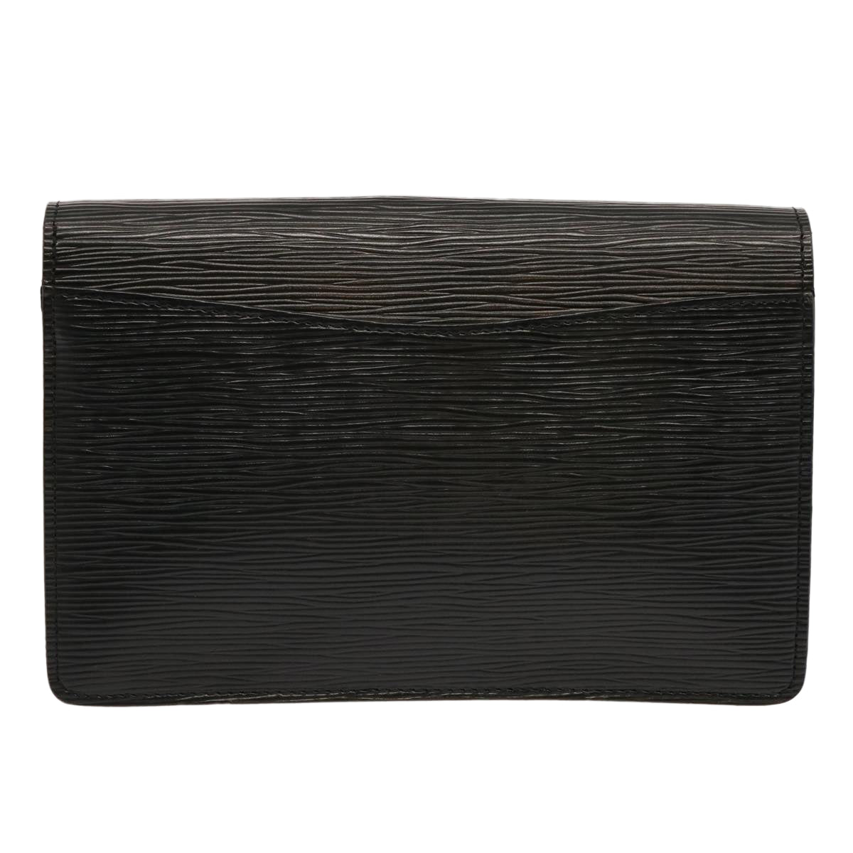 LOUIS VUITTON Epi Montaigne 23 Clutch Bag Black M52662 LV ep4029