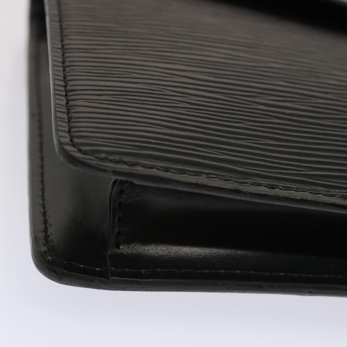 LOUIS VUITTON Epi Montaigne 23 Clutch Bag Black M52662 LV ep4029