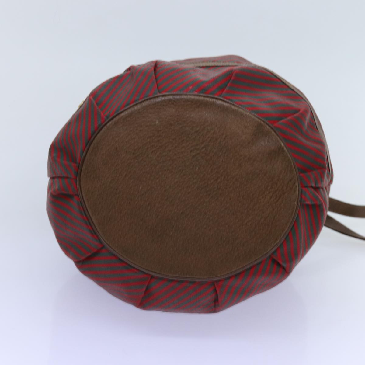 GUCCI Shoulder Bag Coated Canvas Red Green ep4031