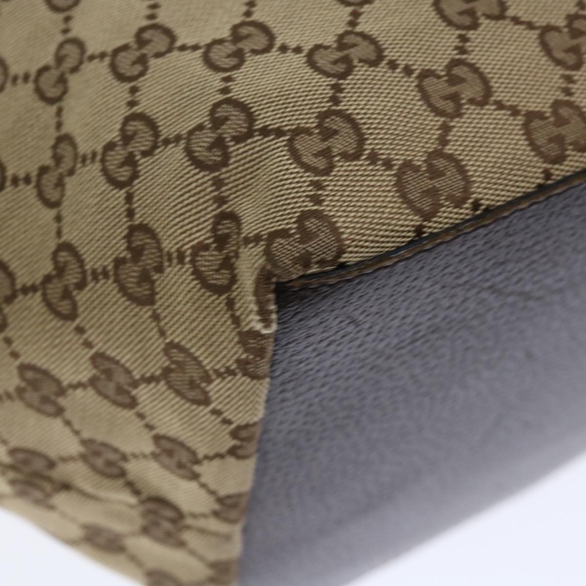 GUCCI GG Canvas Web Sherry Line Hand Bag Beige Red Green 181228 ep4035