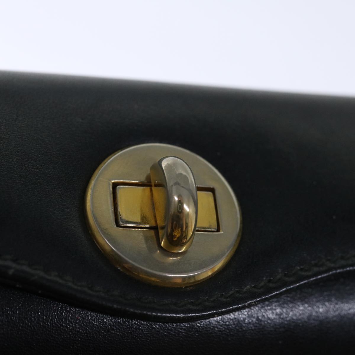 GUCCI Shoulder Bag Leather Black ep4040
