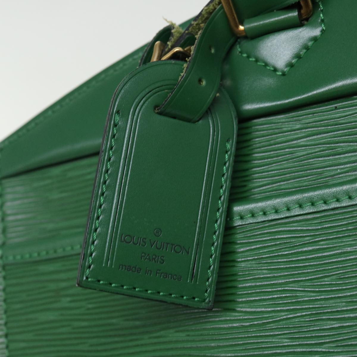 LOUIS VUITTON Epi Riviera Hand Bag Green M48184 LV ep4047