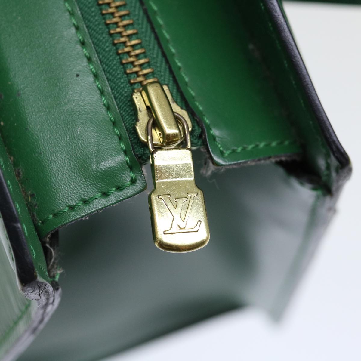 LOUIS VUITTON Epi Riviera Hand Bag Green M48184 LV ep4047