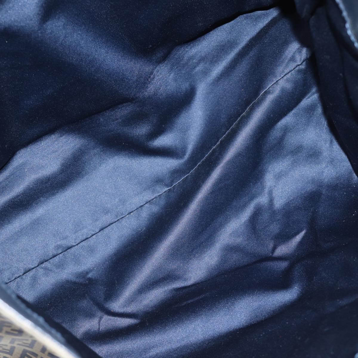 FENDI Zucchino Canvas Tote Bag Navy ep4064