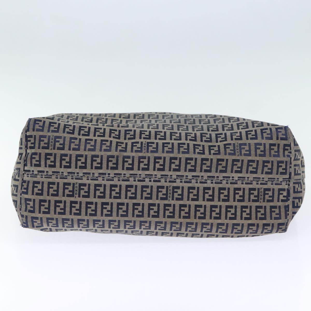 FENDI Zucchino Canvas Tote Bag Navy ep4064