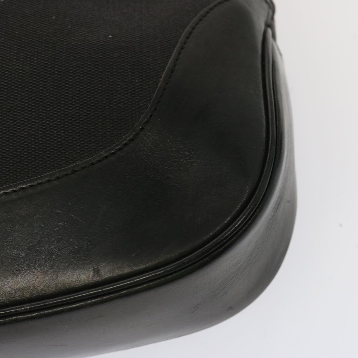 GUCCI Jackie Shoulder Bag Canvas Black 001 3346 3444 ep4070