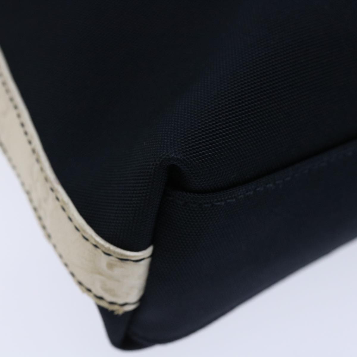GUCCI Guccissima Shoulder Bag Canvas Outlet Navy ep4072