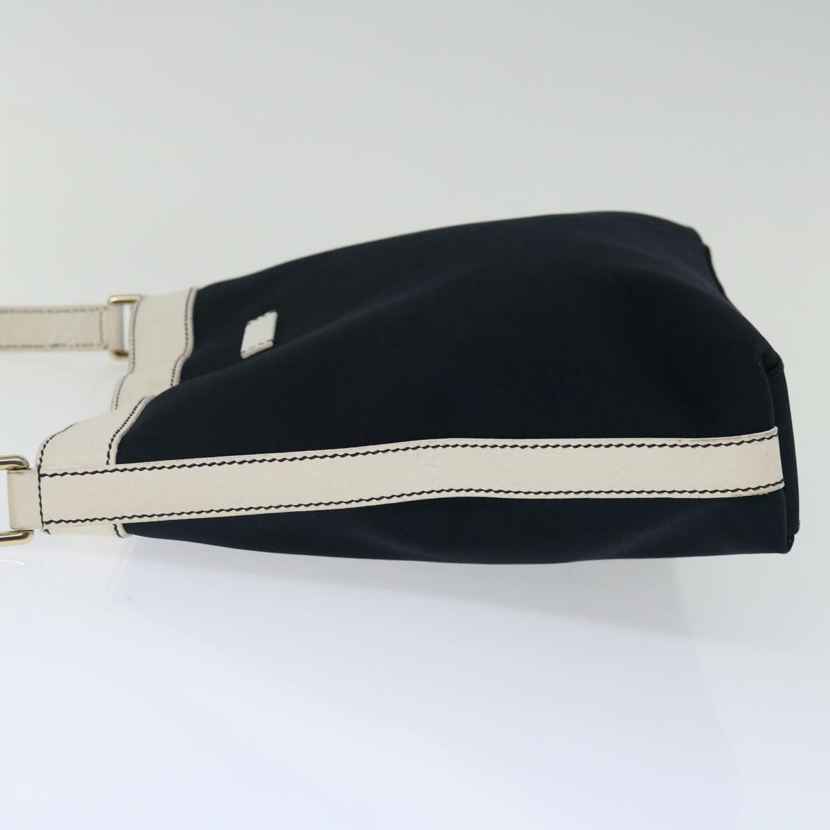 GUCCI Guccissima Shoulder Bag Canvas Outlet Navy ep4072