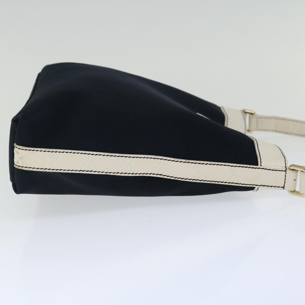 GUCCI Guccissima Shoulder Bag Canvas Outlet Navy ep4072