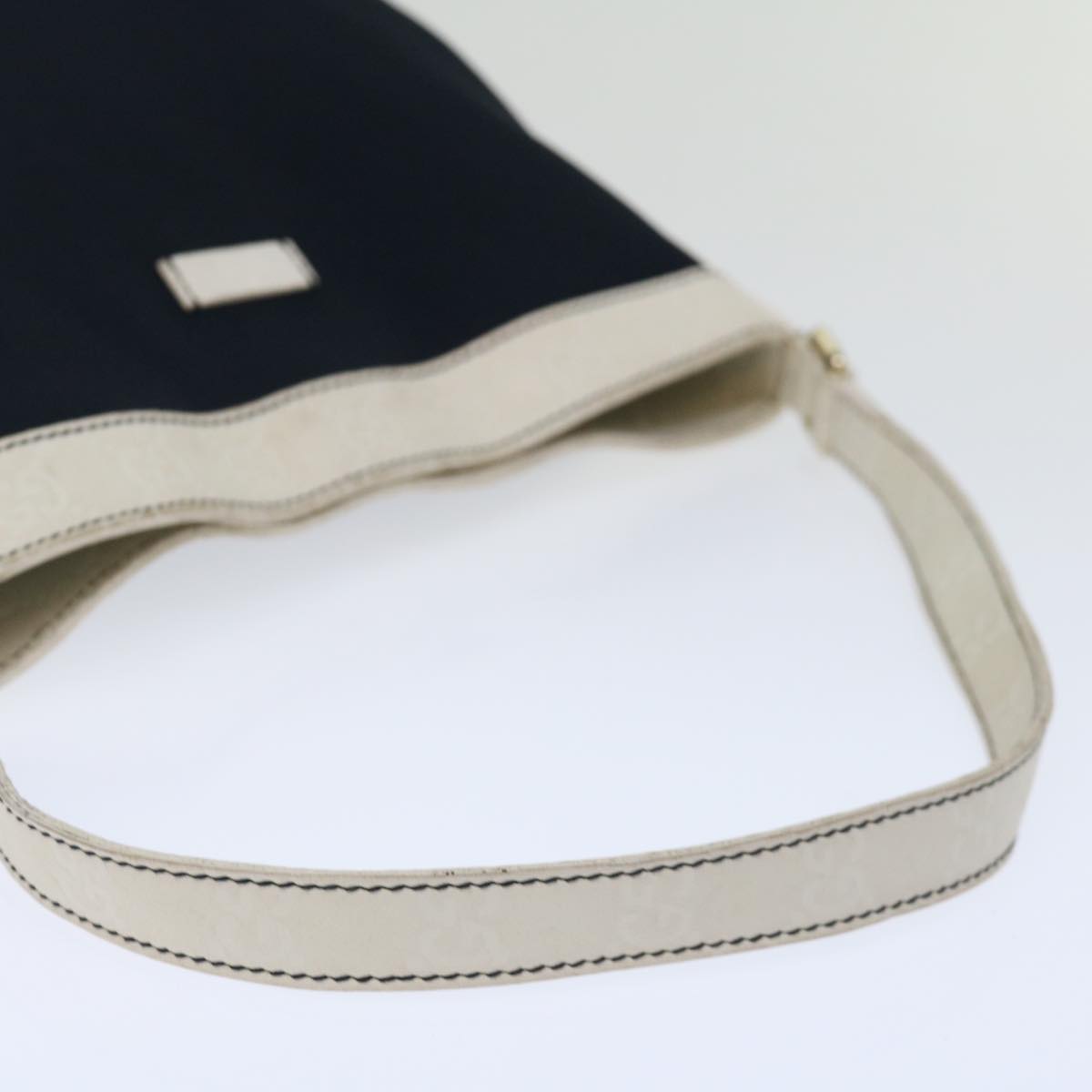 GUCCI Guccissima Shoulder Bag Canvas Outlet Navy ep4072