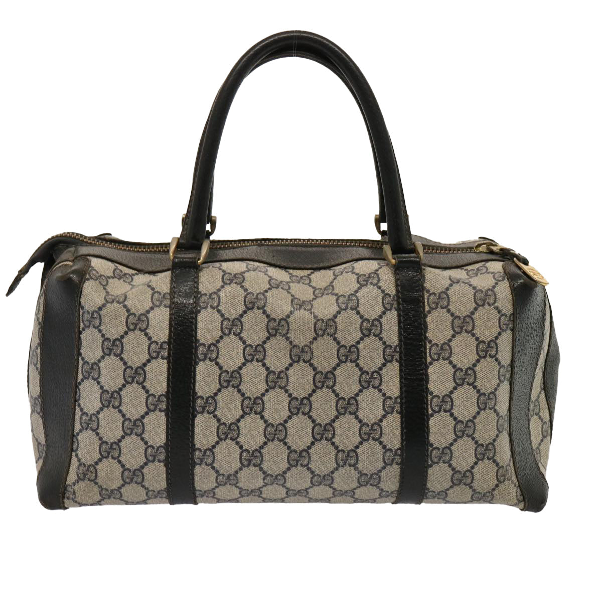 GUCCI GG Supreme Boston Bag PVC Navy ep4157
