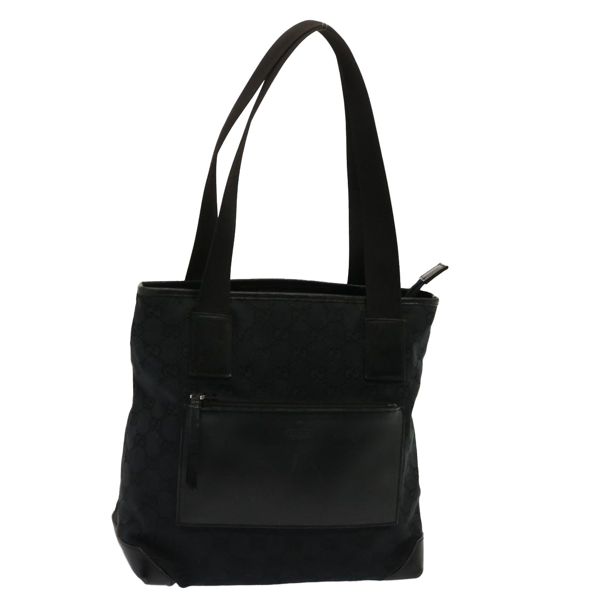 GUCCI GG Canvas Hand Bag Black 019 0402 ep4158