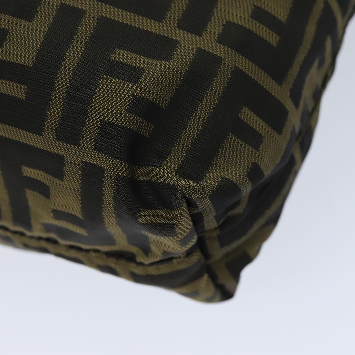 FENDI Zucca Canvas Tote Bag Black Brown ep4185