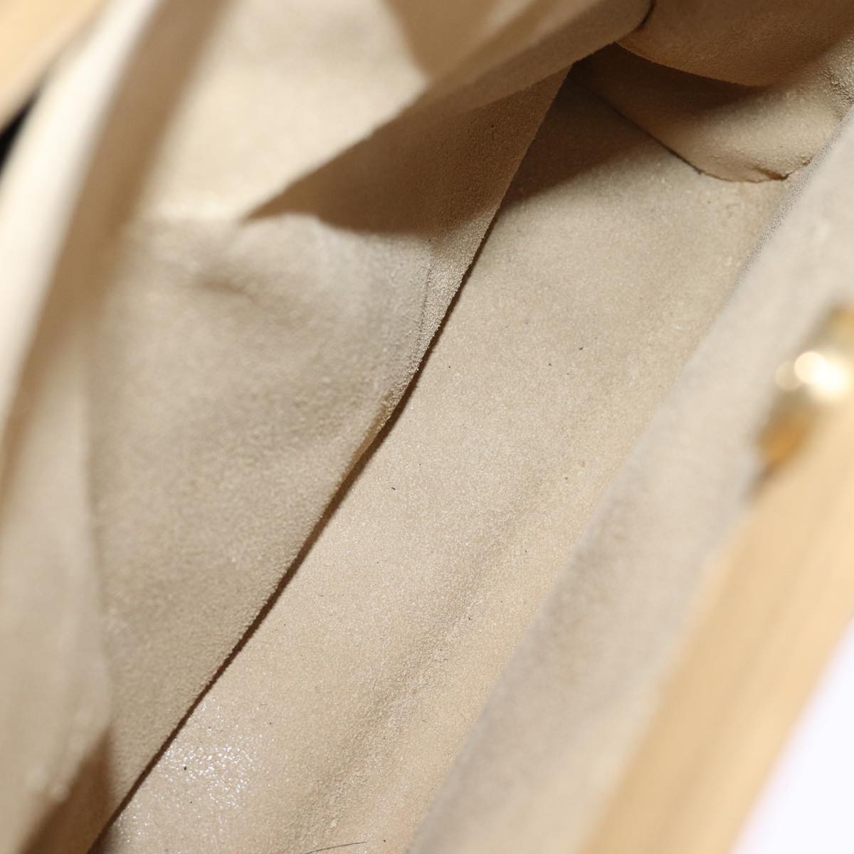 GUCCI Bamboo Hand Bag Suede Leather Beige 002 1186 0260 ep4206