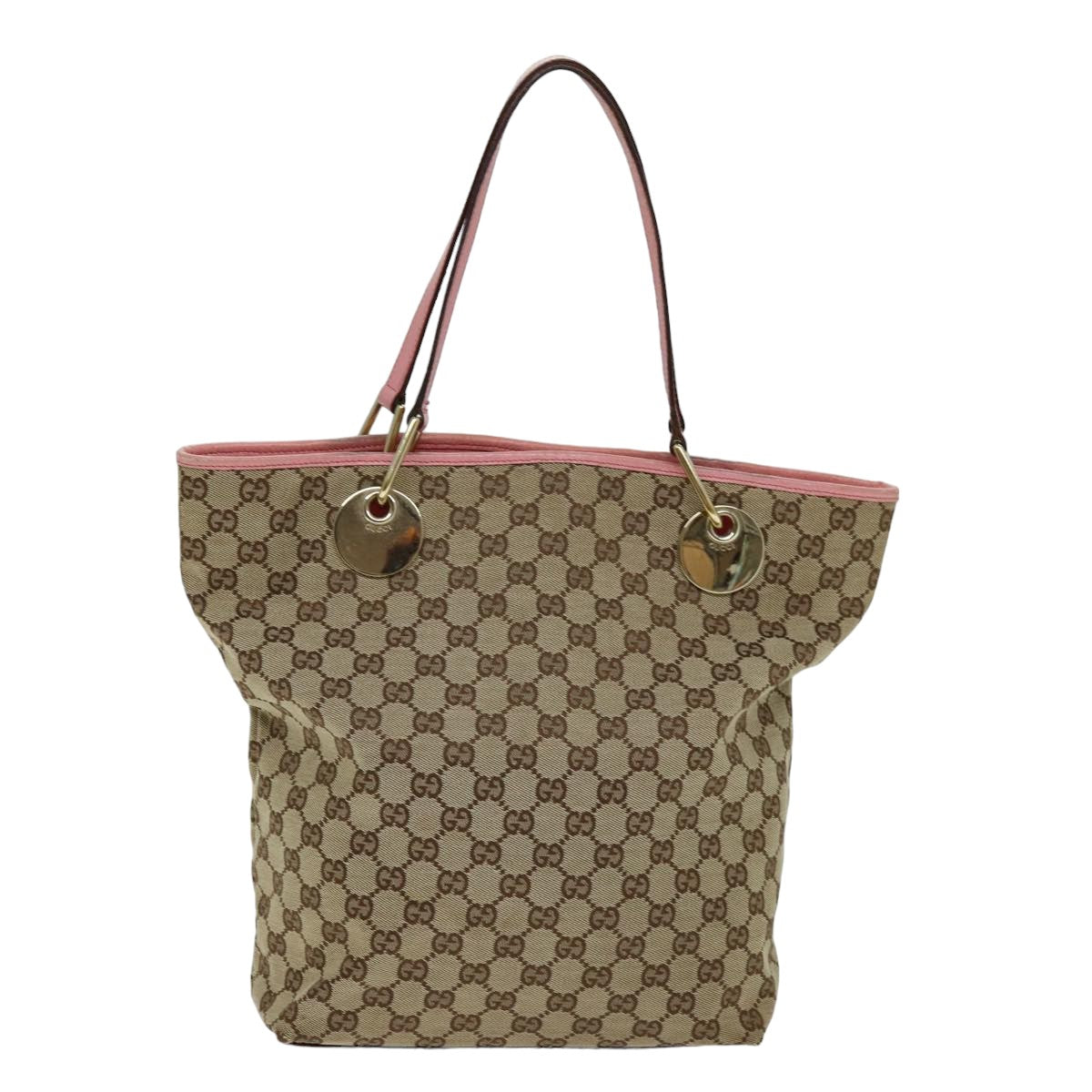 GUCCI GG Canvas Tote Bag Beige 120836 ep4211