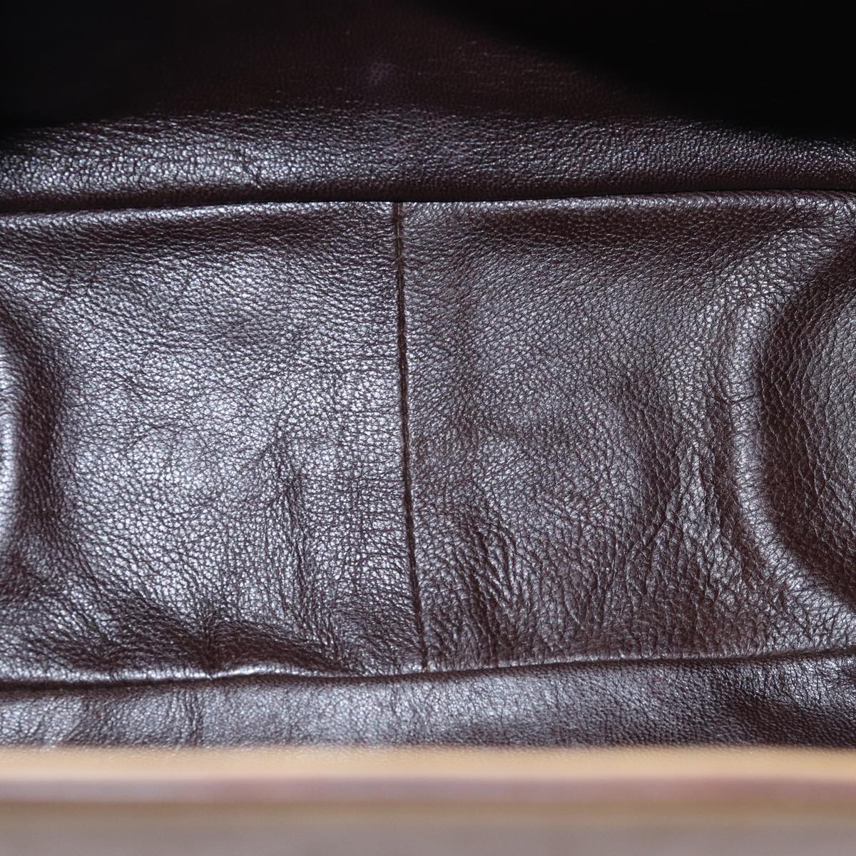 GUCCI Horsebit Shoulder Bag Leather Beige 120982 ep4250