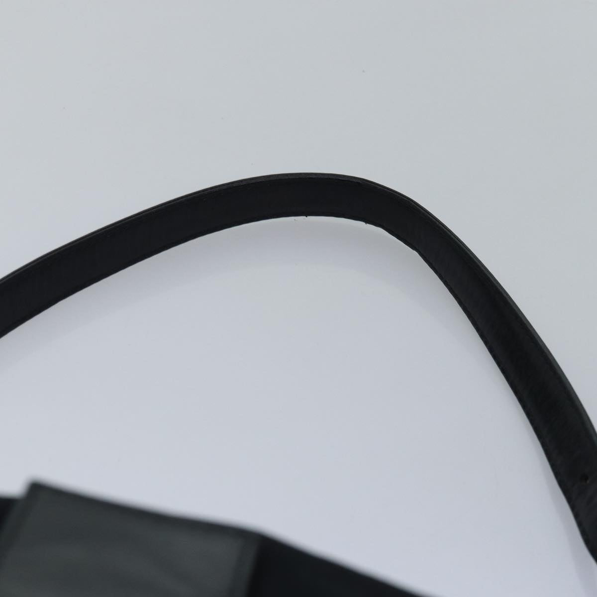 FENDI Mamma Baguette Shoulder Bag Nylon Black ep4266
