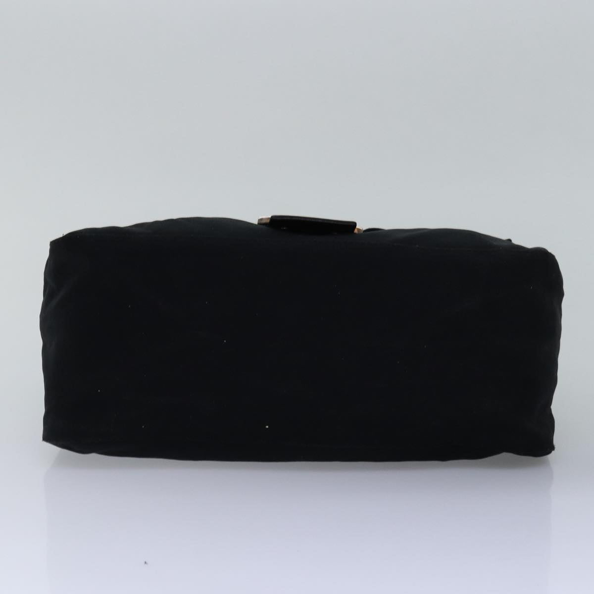 FENDI Mamma Baguette Shoulder Bag Nylon Black ep4266