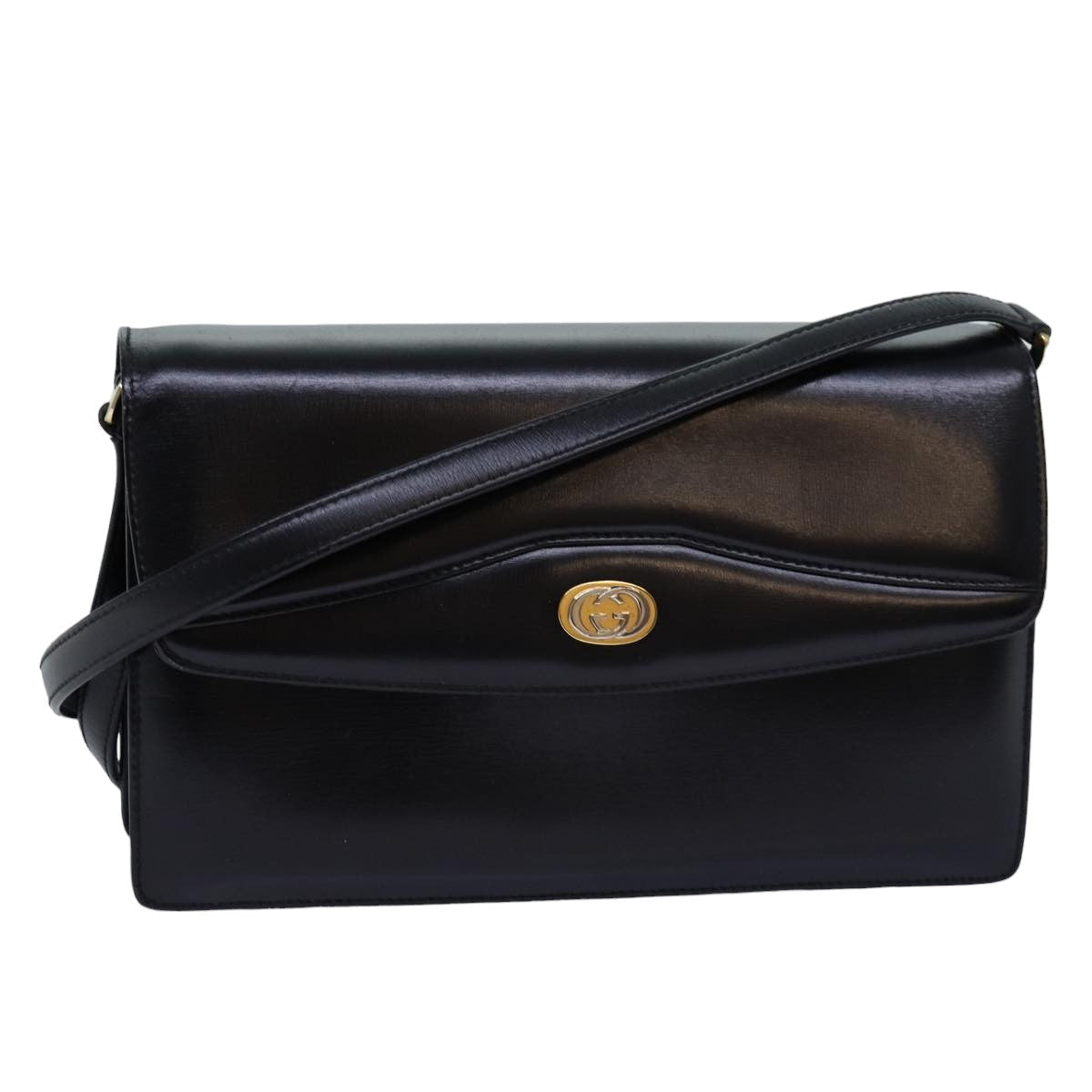 GUCCI Shoulder Bag Leather Black 004 406 0105 ep4275