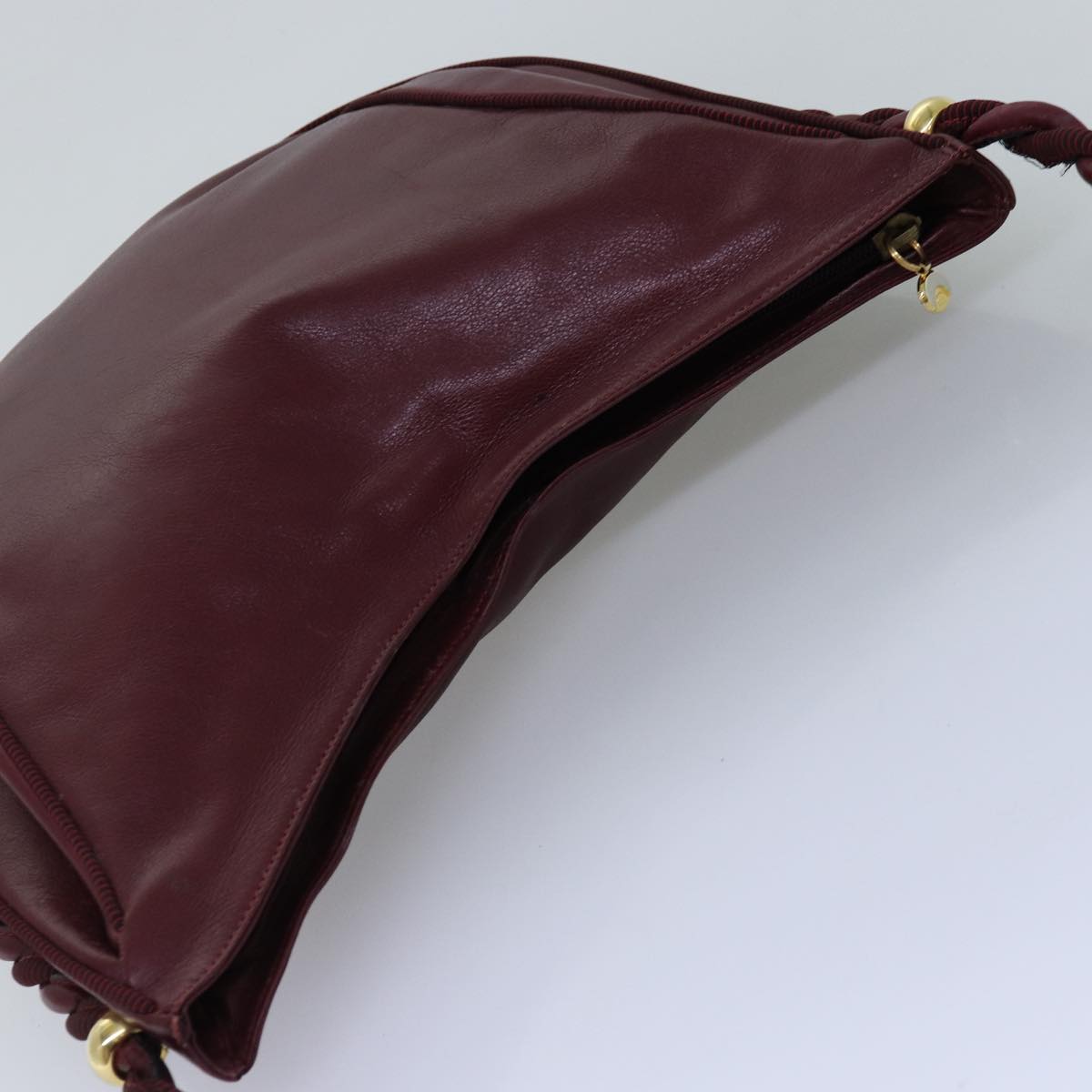 GUCCI Shoulder Bag Leather Red ep4297