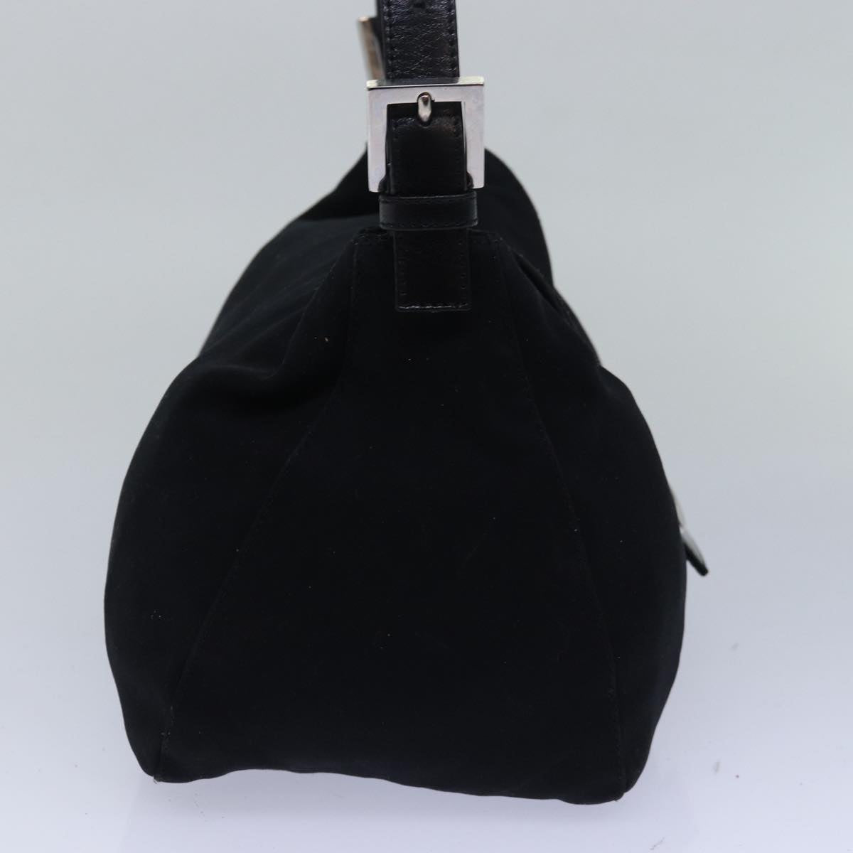 FENDI Mamma bucket Shoulder Bag Nylon Black ep4304