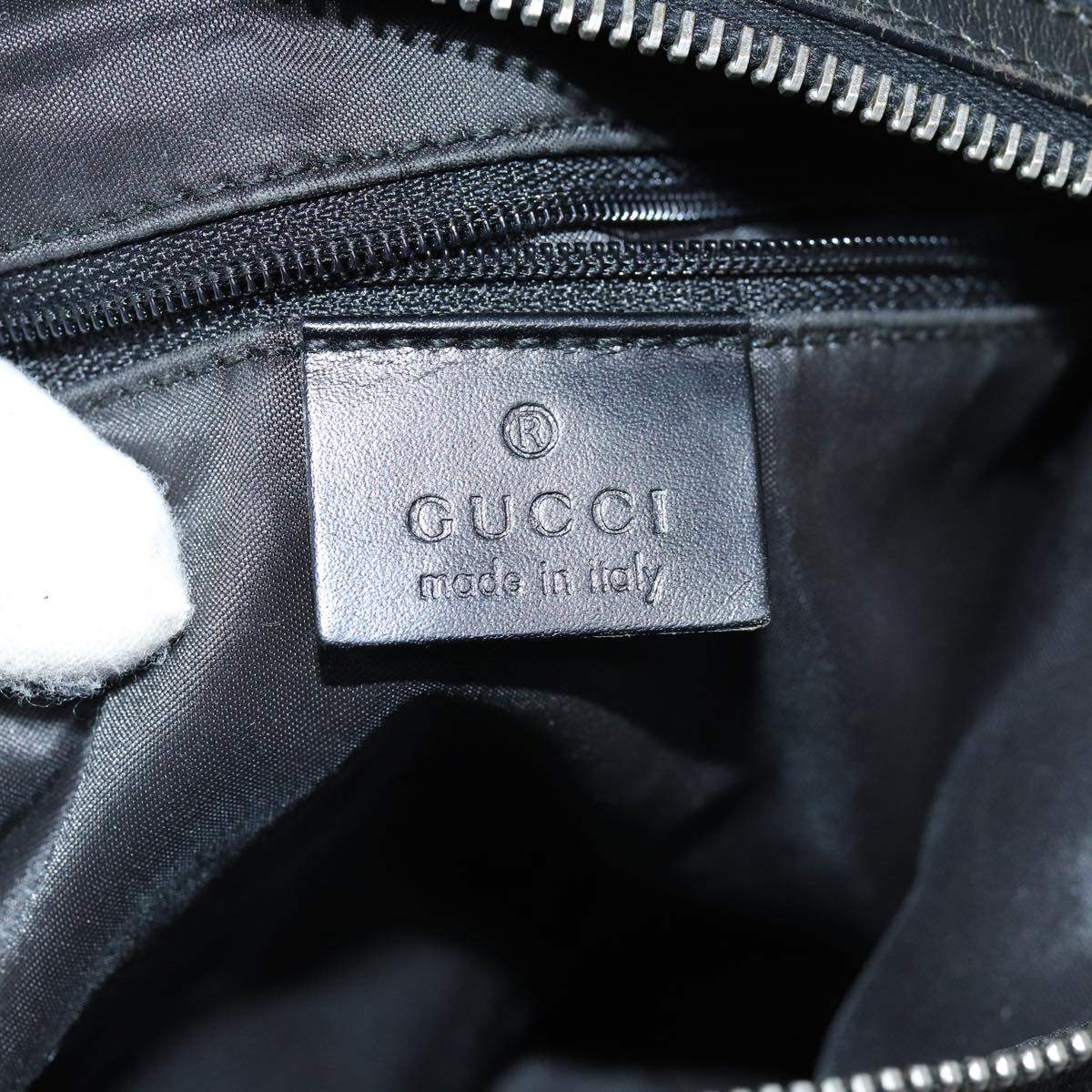 GUCCI GG Canvas Shoulder Bag Black 001 3814 ep4311
