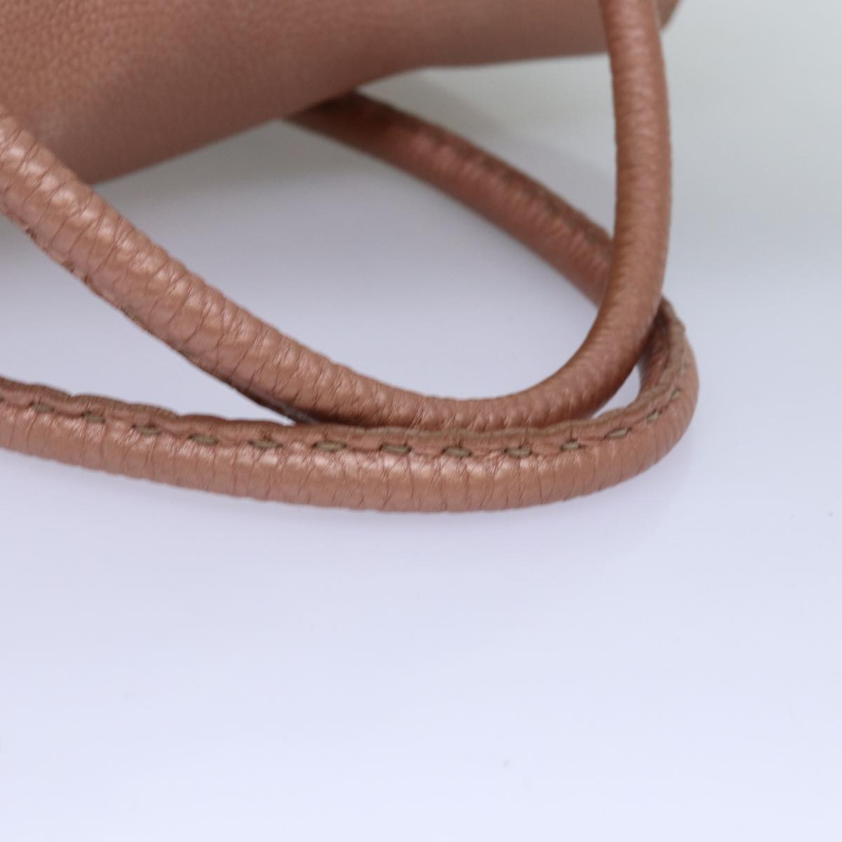 FENDI Shoulder Bag Leather Pink ep4380