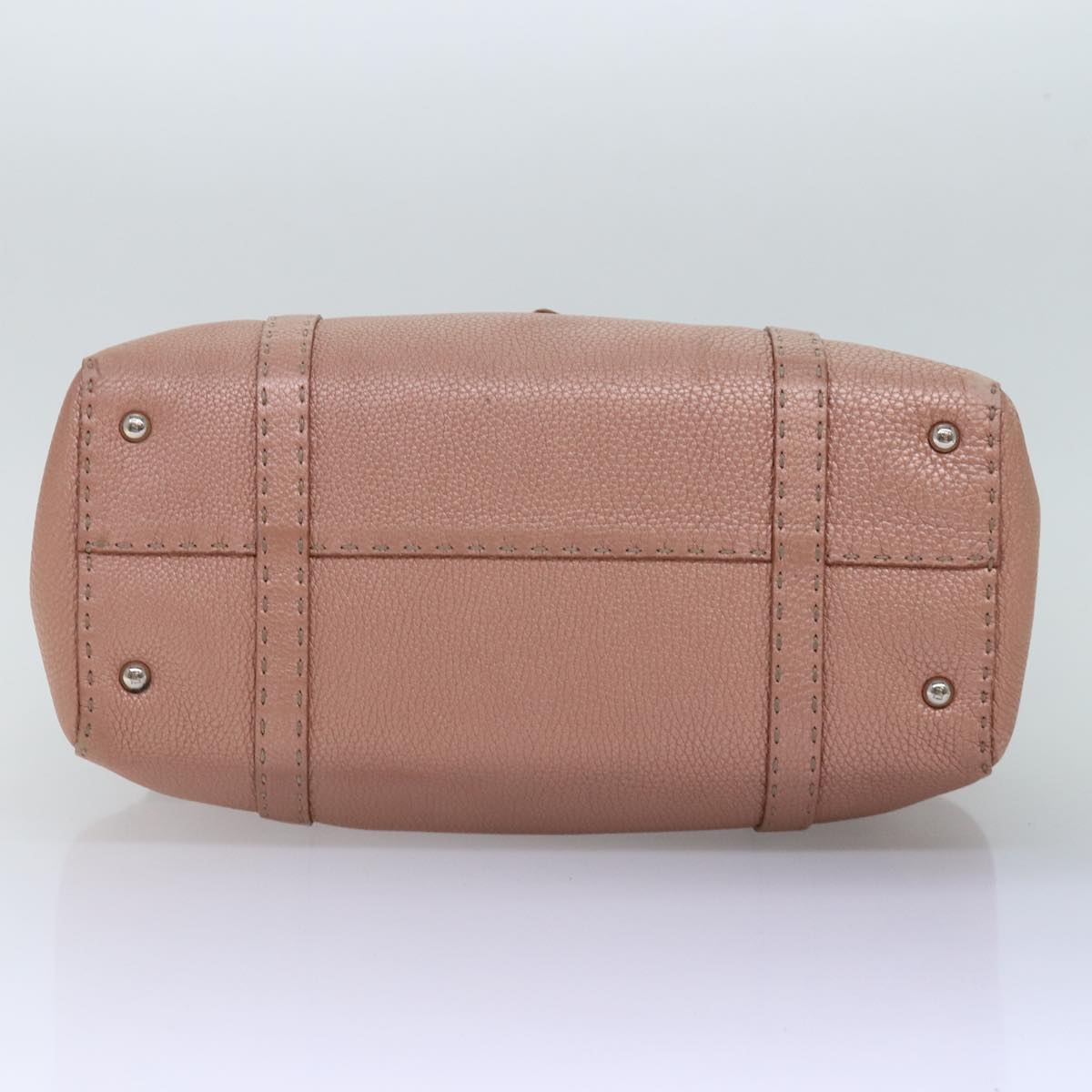 FENDI Shoulder Bag Leather Pink ep4380