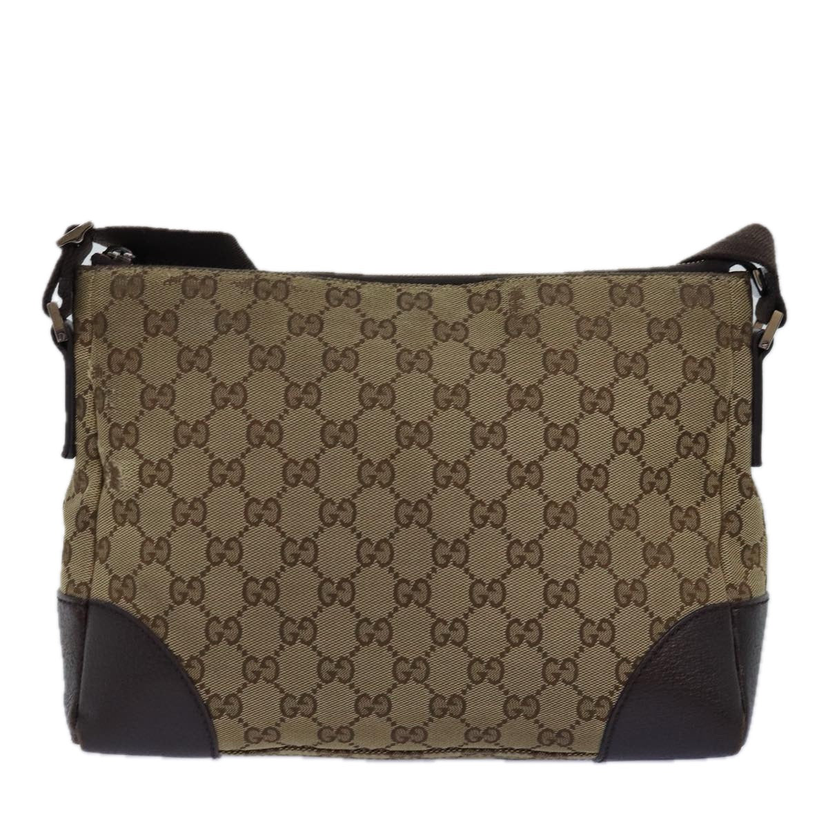 GUCCI GG Canvas Shoulder Bag Beige 114273 ep4391