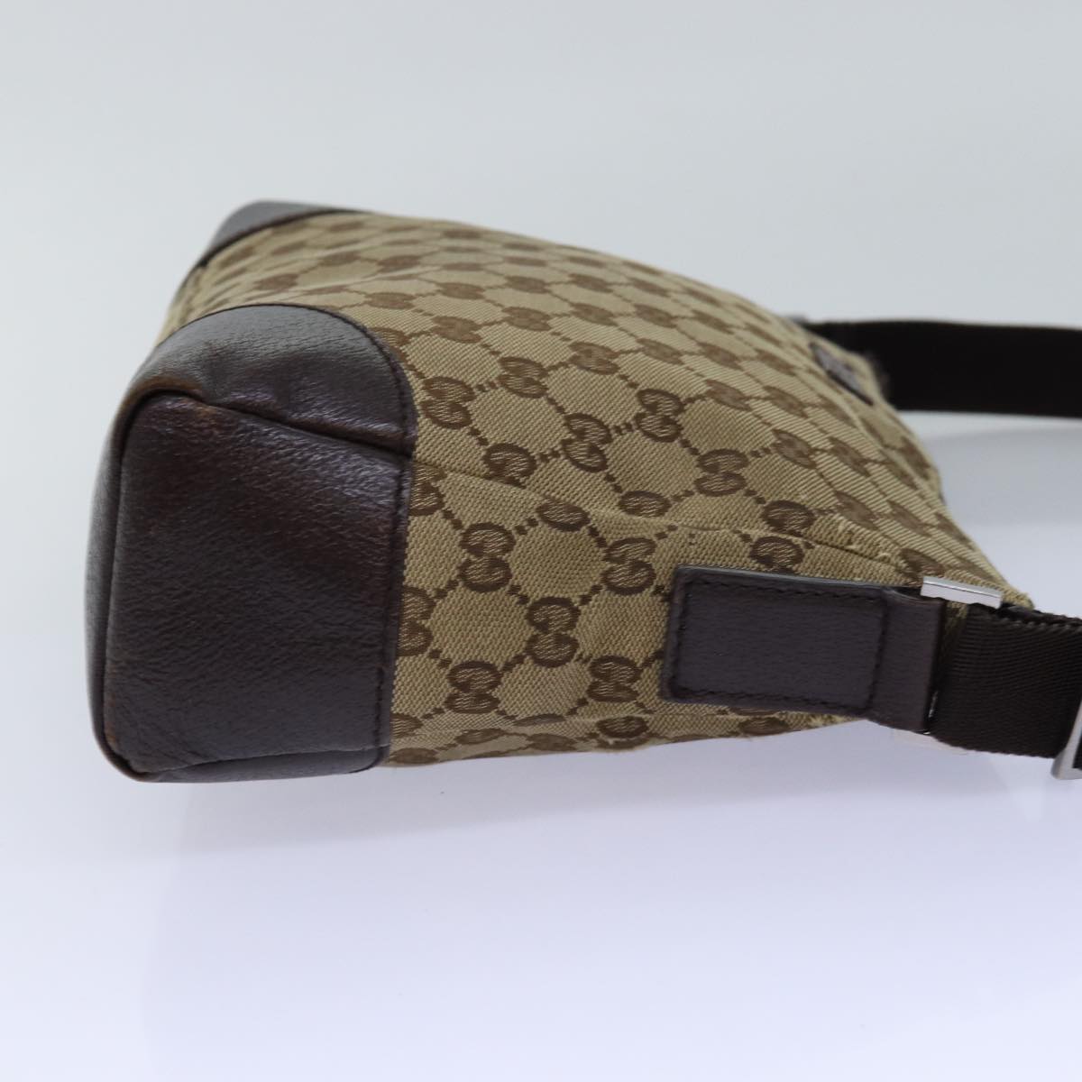 GUCCI GG Canvas Shoulder Bag Beige 114273 ep4391