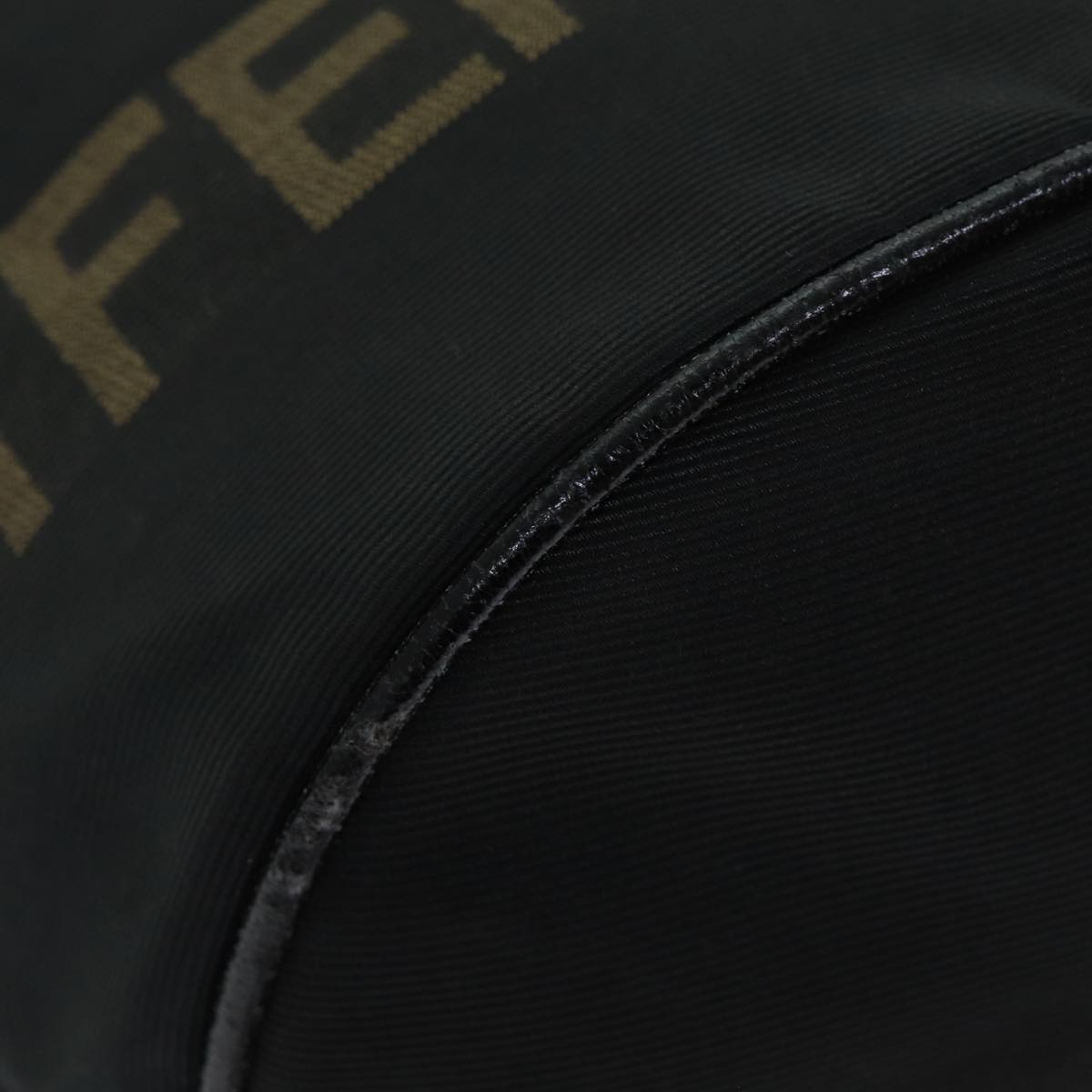 FENDI Hand Bag Nylon Black ep4424