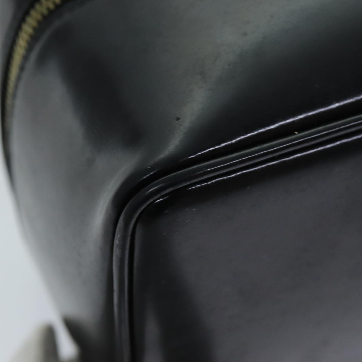 GUCCI Vanity Cosmetic Pouch Patent leather Black 032 1705 0150 ep4445