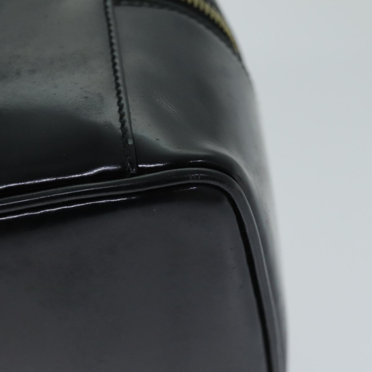 GUCCI Vanity Cosmetic Pouch Patent leather Black 032 1705 0150 ep4445