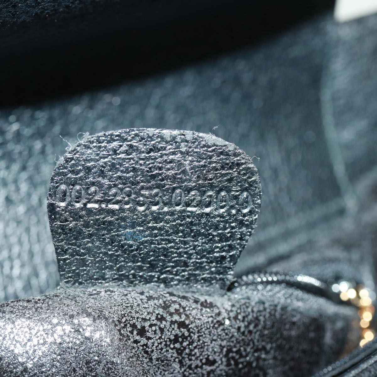 GUCCI Bamboo Tote Bag Leather Black 002 2853 0260 0 ep4449