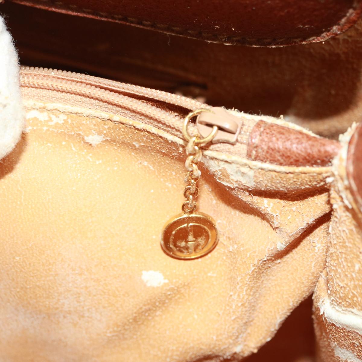 GUCCI Bamboo Tote Bag Leather Brown ep4452