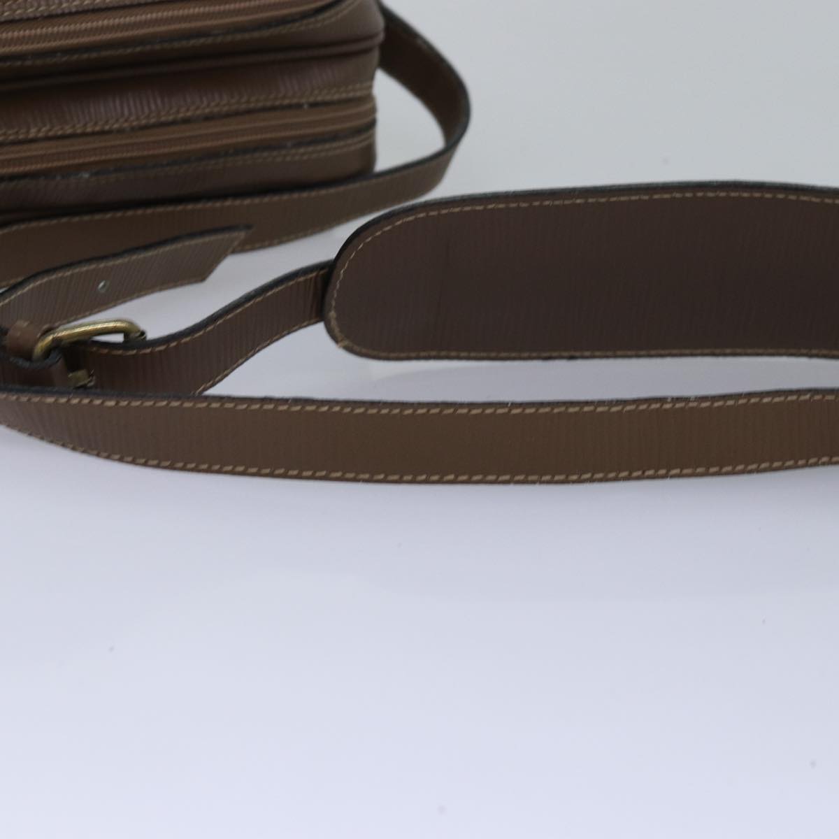 FENDI Zucchino Canvas Shoulder Bag Vintage Beige ep4463