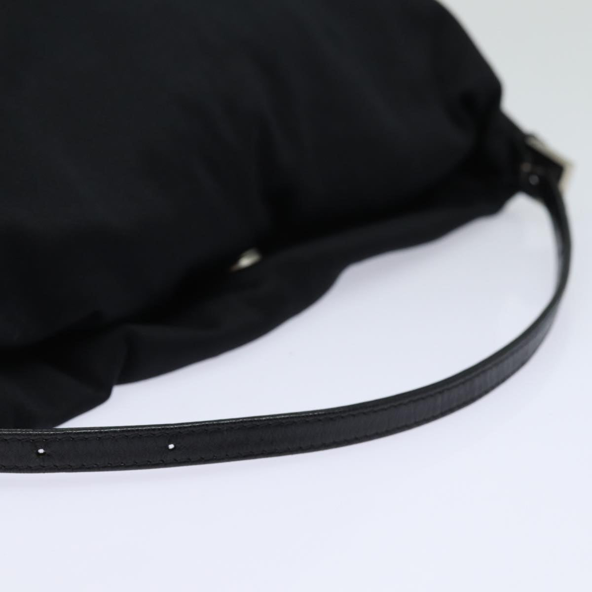 FENDI Hand Bag Nylon Black ep4468