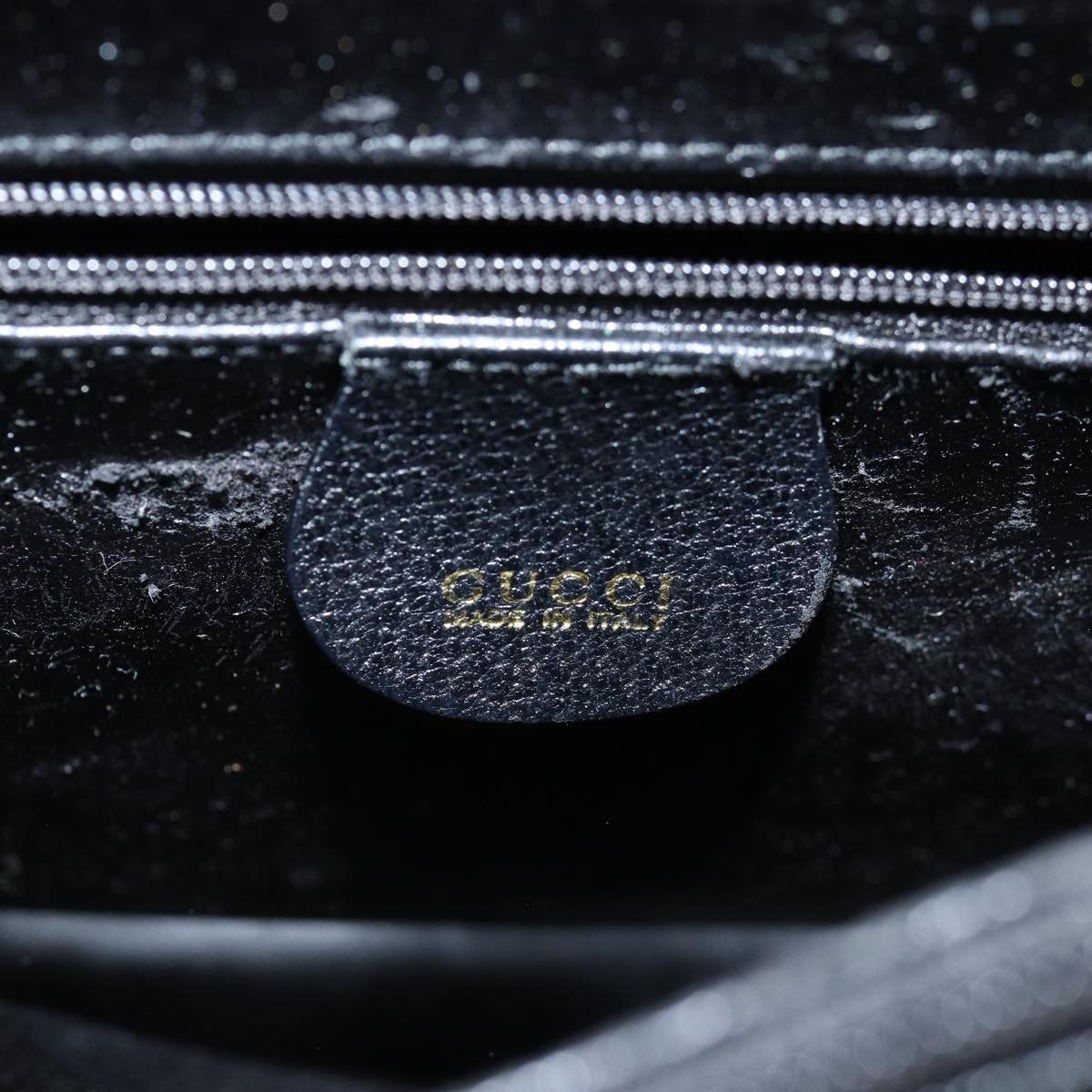 GUCCI Bamboo Tote Bag Leather Black 002 2123 0260 ep4496