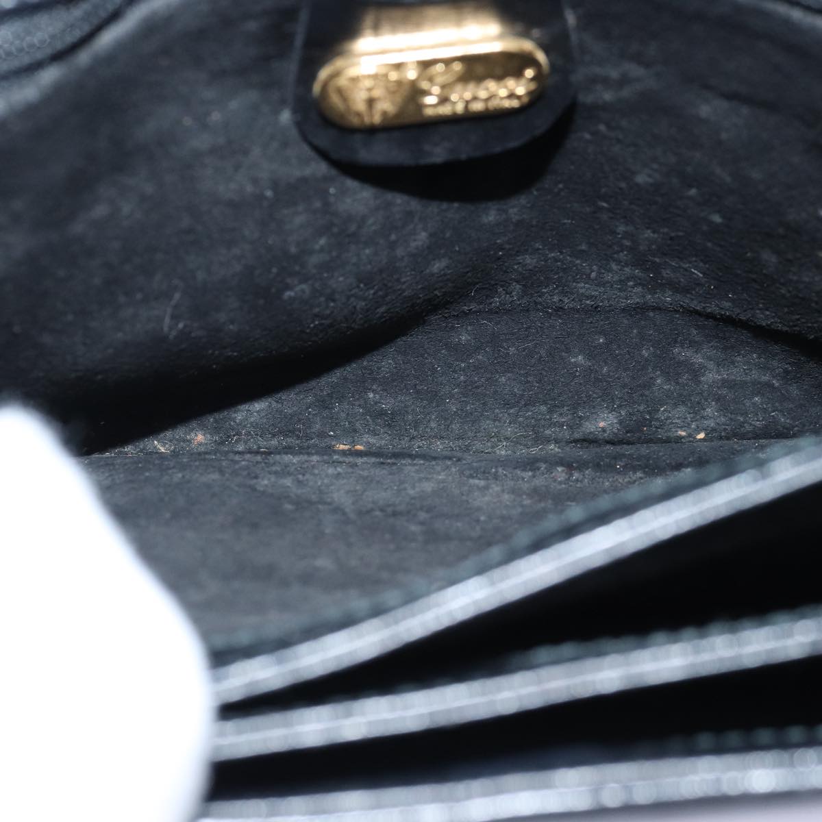 GUCCI Shoulder Bag Leather Black 004 106 0024 ep4509