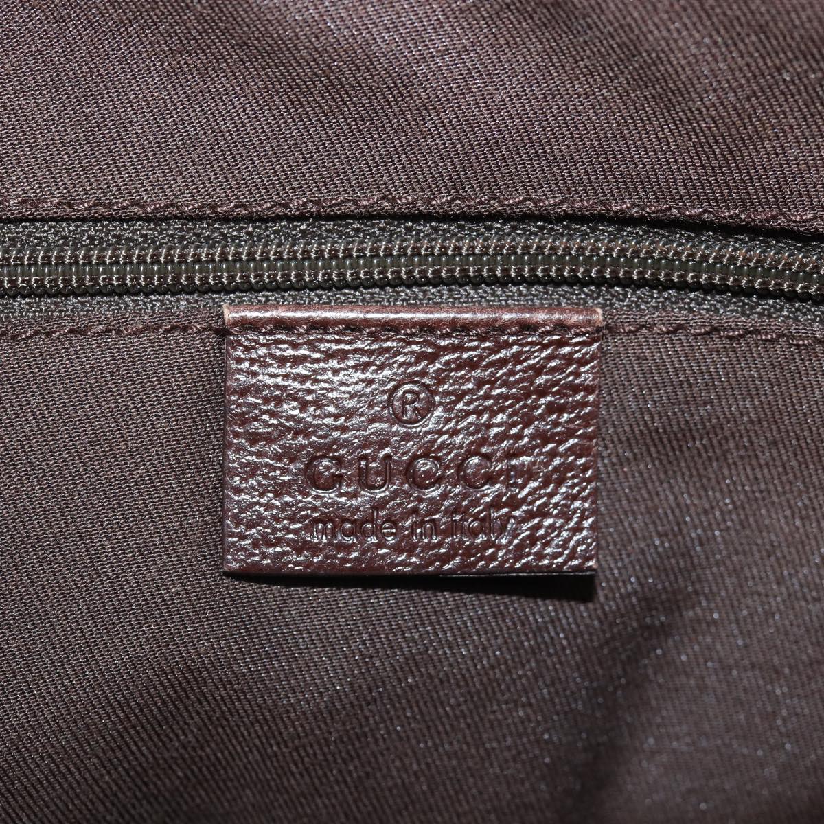 GUCCI GG Canvas Web Sherry Line Shoulder Bag Beige Red Green 161720 ep4532