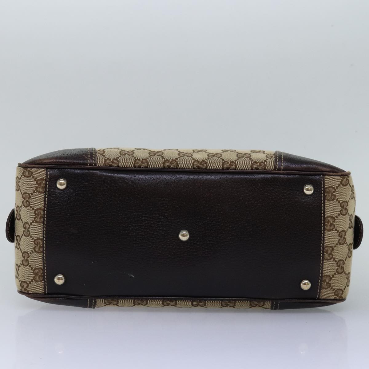 GUCCI GG Canvas Web Sherry Line Shoulder Bag Beige Red Green 161720 ep4532