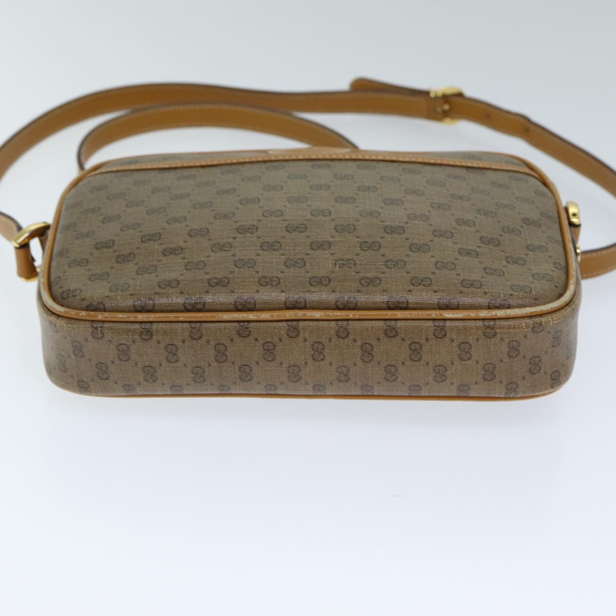GUCCI Micro GG Canvas Shoulder Bag Beige 007 113 0095 ep4535