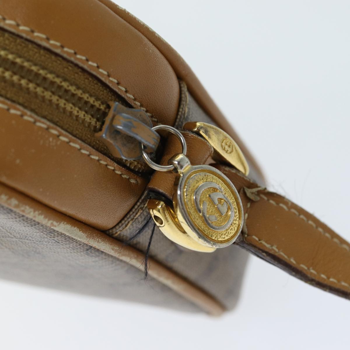 GUCCI Micro GG Canvas Shoulder Bag Beige 007 113 0095 ep4535