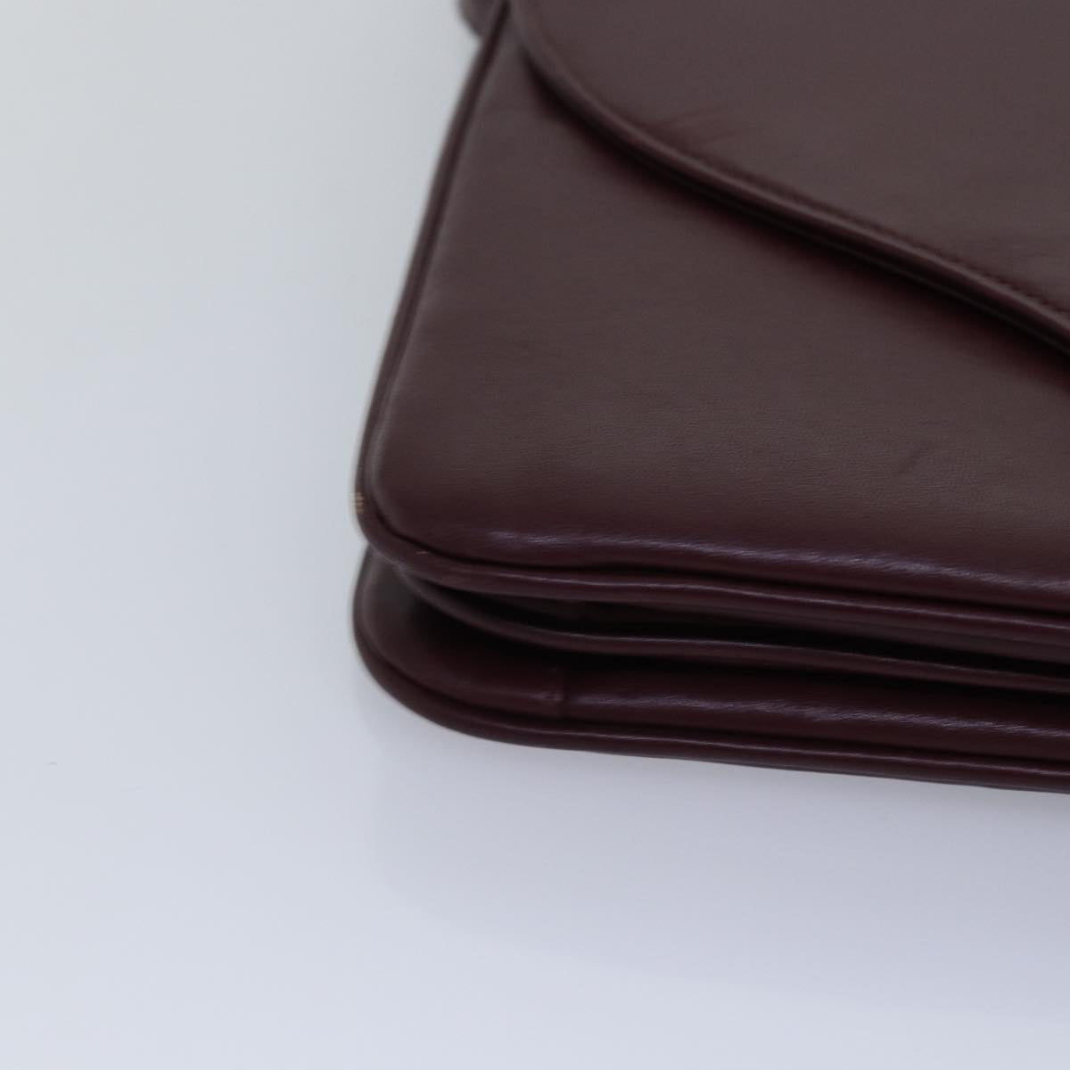 GUCCI Shoulder Bag Leather Bordeaux ep4539