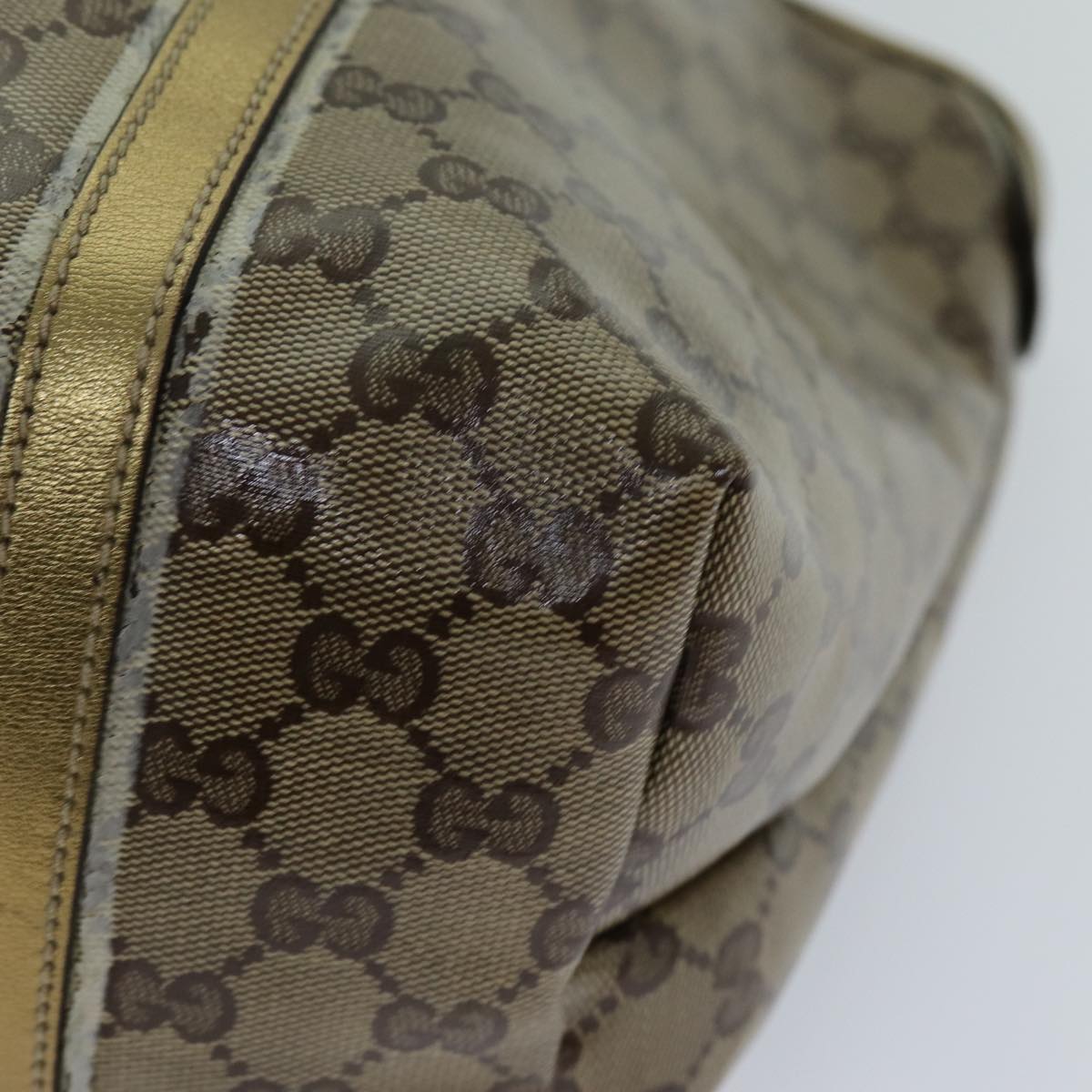 GUCCI GG Crystal Tote Bag Beige 197953 ep4566