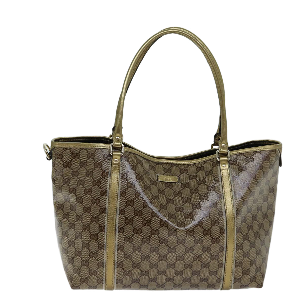 GUCCI GG Crystal Tote Bag Beige 197953 ep4566