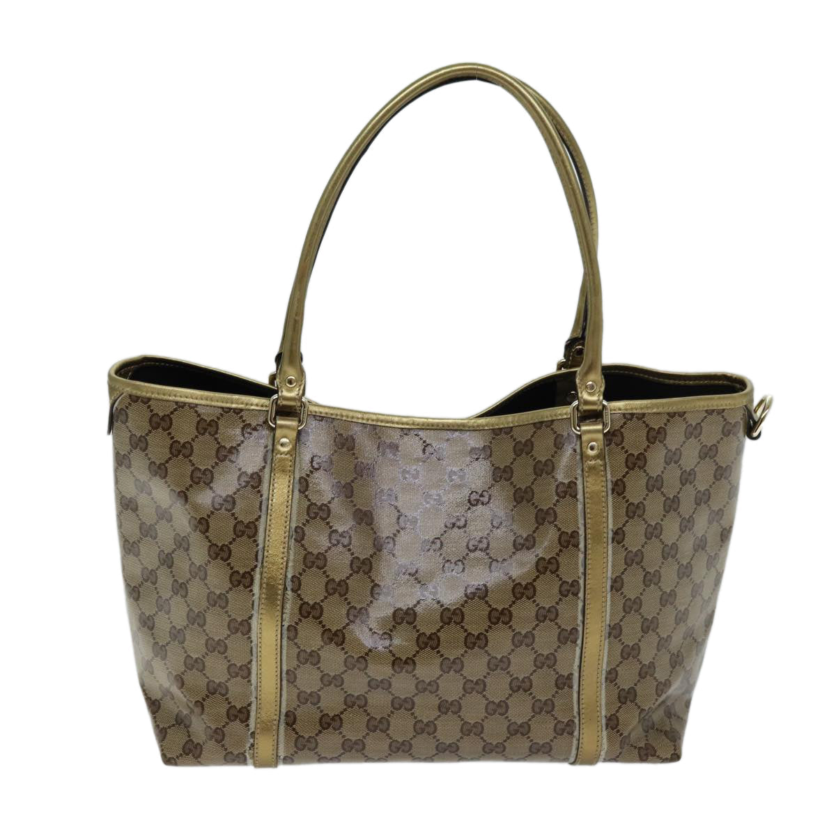 GUCCI GG Crystal Tote Bag Beige 197953 ep4566