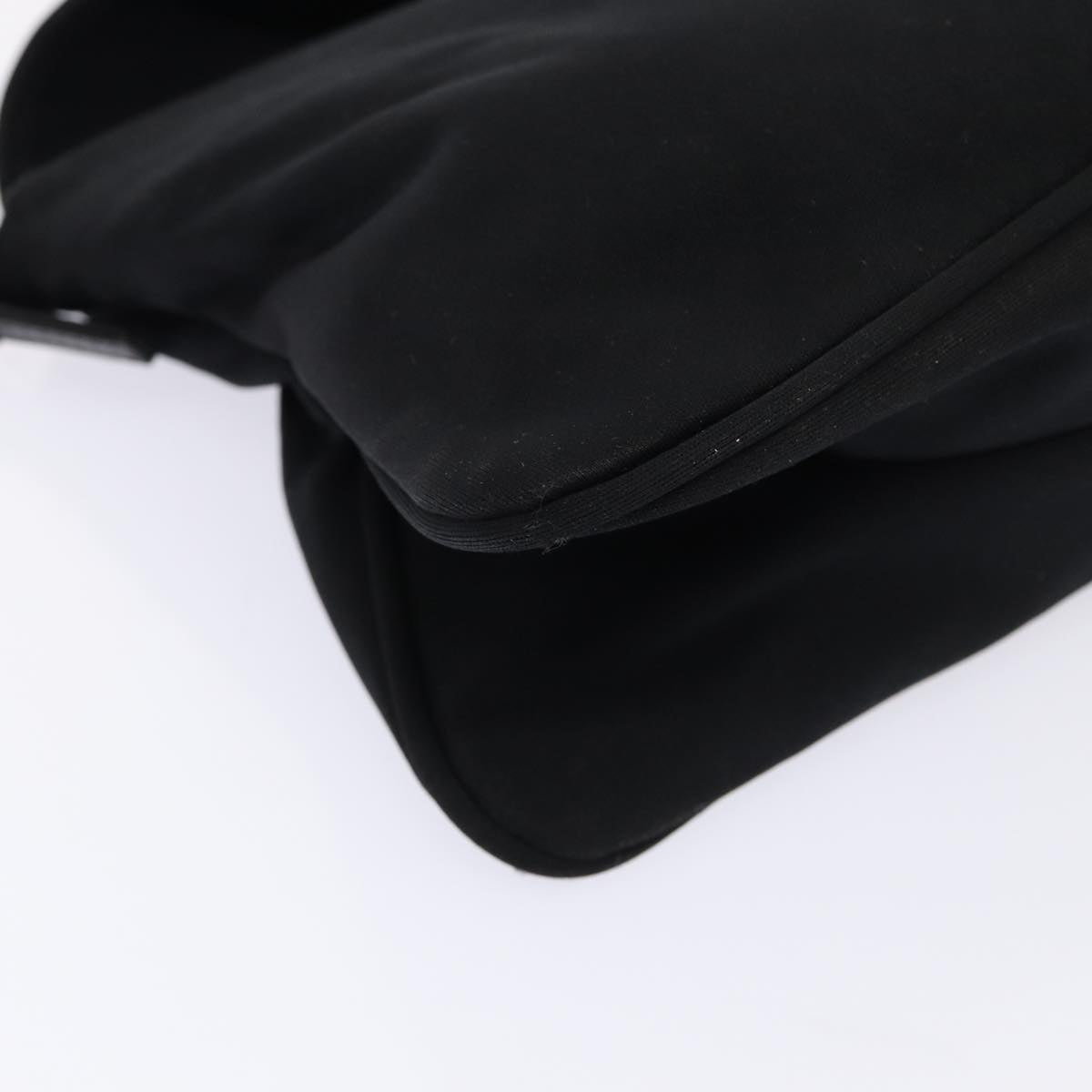 FENDI Shoulder Bag Nylon Black ep4648